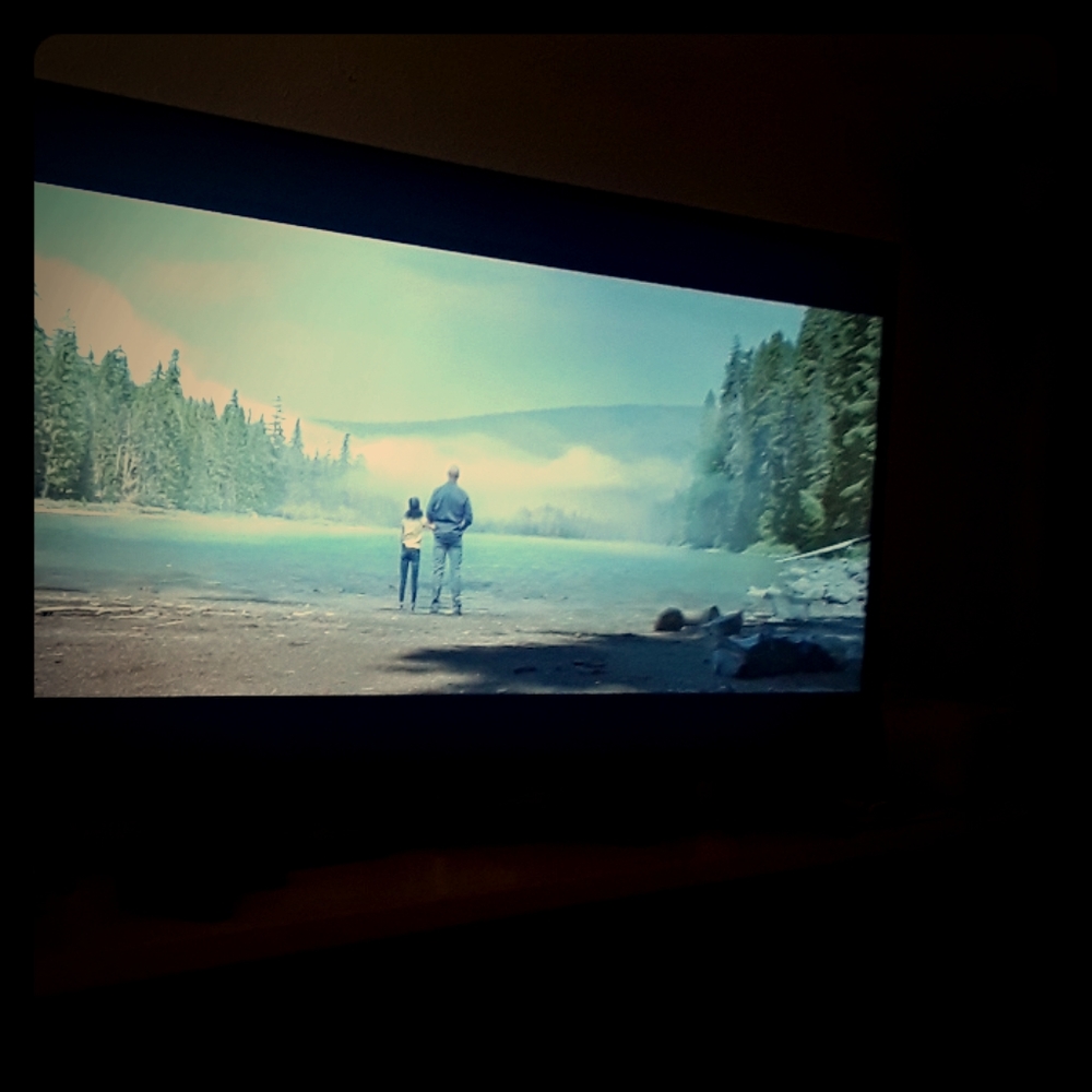 A tv